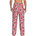 thumbnail image 3 of Daiia French Bulldog Face Men's Sleep Pant with Pockets and Drawstring,Pajama Pants-Small, 3 of 9