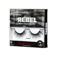 thumbnail image 6 of KISS Lash Couture Rebel, False Eyelashes, Smudged, 14 mm, 1 Pair, 6 of 8