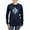 Navy, variant on CafePress - PD Moreno's Halloween Women's Long Sleeve T Shirt - Women's Long Sleeve Graphic Tee Casual Fit