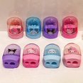 thumbnail image 2 of Cartoon Pencil Sharpener Portable Mini Double Hole Pencil Sharpener ONESIZE, 2 of 5