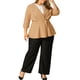 thumbnail image 2 of INSPIRAR CHIC Top de tirantes de lentejuelas para mujer, corte crop, talla XL, color rosa, 2 of 8
