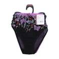 thumbnail image 2 of Joyspun Women's Embroidery Mesh Cheeky Panties, 2-Pack, Sizes XS-3XL, 2 of 4