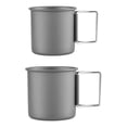 thumbnail image 2 of Camping Kettle and 450ml 250ml Metal Cups Set Outdoor Boiling, 2 of 8