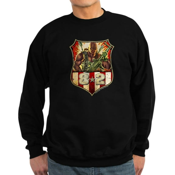 CafePress - G.I. Joe Road Block Sweatshirt (Dark) - Classic Crew Neck Sweatshirt