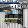 thumbnail image 5 of Heavy Duty Shipping Container Shelving - 4 Pack of 4 Tier Steel Shelves for Cargo Trailer & Conex Container, 1100 LBS Capacity, 19.88"D x 7.48"W x 66.92"H, 5 of 7