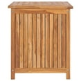 thumbnail image 4 of vidaXL Outdoor Storage Deck Box Chest for Patio Cushions Tools Solid Teak Wood, 4 of 34