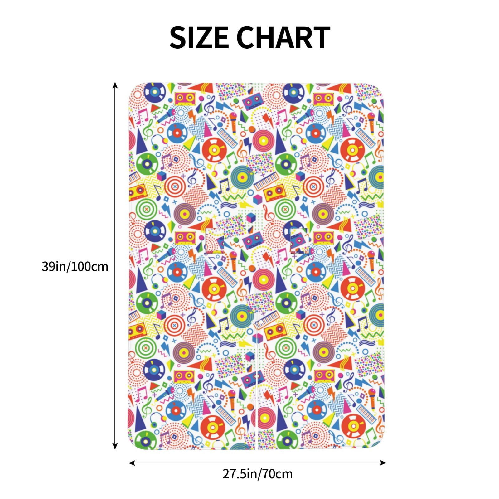 Naloa Retro Musi Disco Baby Car Seat Cover, Breathable Baby Carrier Cover, Multiuse Baby Carrier Cover & Nursing Breastfeeding Cover