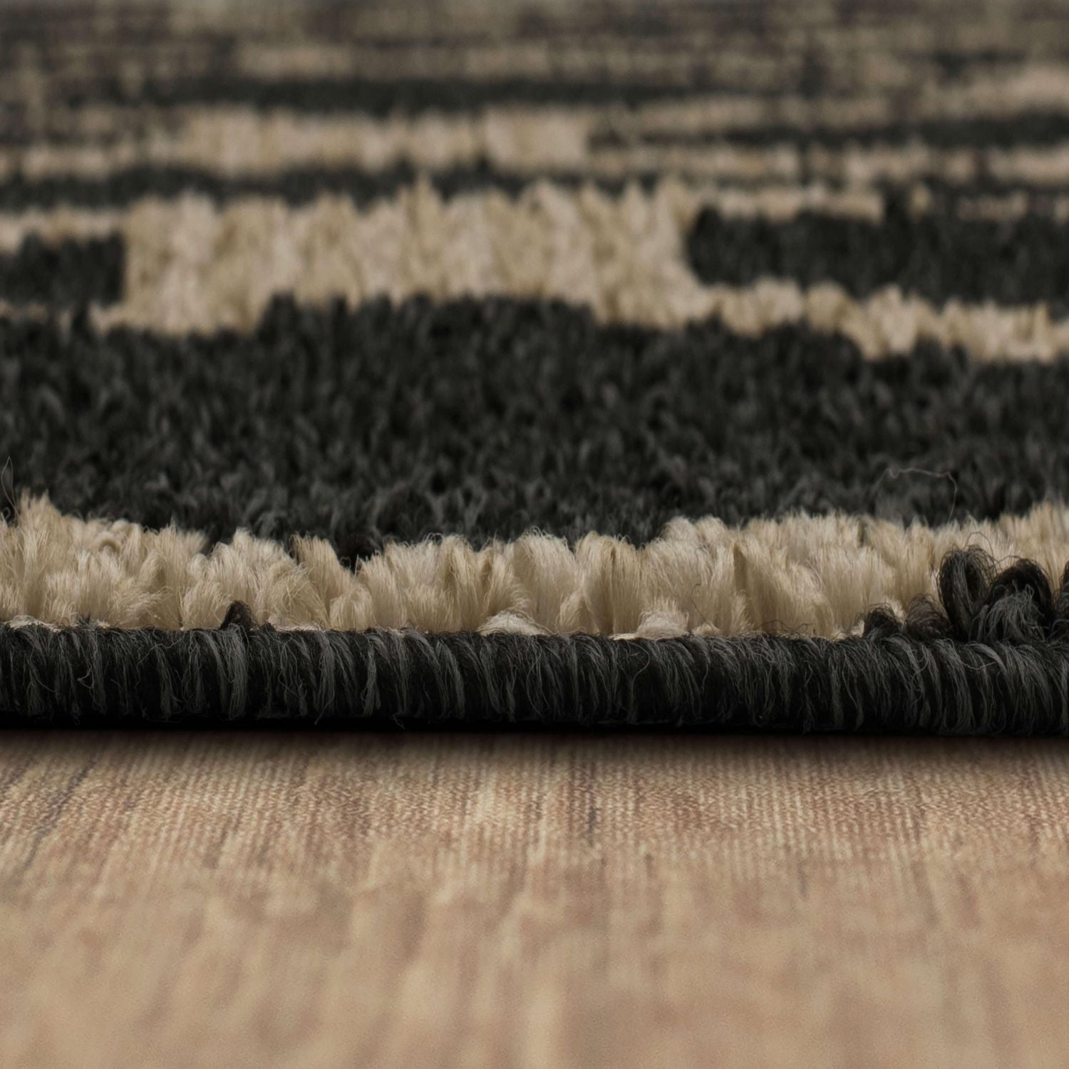 Mohawk Home - Tapis touffeté en polyester à motif de losanges, praline/havane