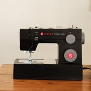 SINGER Heavy Duty 4432 High-Speed Black Sewing Machine with Accessory Kit | Strong Motor with Enhanced Piercing Power, 110 Stitch Applications, Full Metal frame, 1-step Buttonhole & LED Light