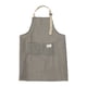 thumbnail image 2 of Xihbxyly Delantal de Rayas, Diseño de Babero Ajustable, Práctico Bolsillo Frontal, Impermeable y Resistente Al Aceite, Material de Lino y Algodón Duradero, para Cocina y Bricolaje, Unisex, Tamaño 65, 2 of 6