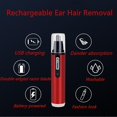 thumbnail image 3 of Tondeuse Électrique pour Poils de Nez Rasoir Multifonctionnel Rechargeable Outil de Soin du Visage, 3 of 5
