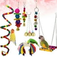 thumbnail image 3 of 7PCS Combination Parrot Toy Bird Articles Parrot Bite Toy Bird Toys, 3 of 6