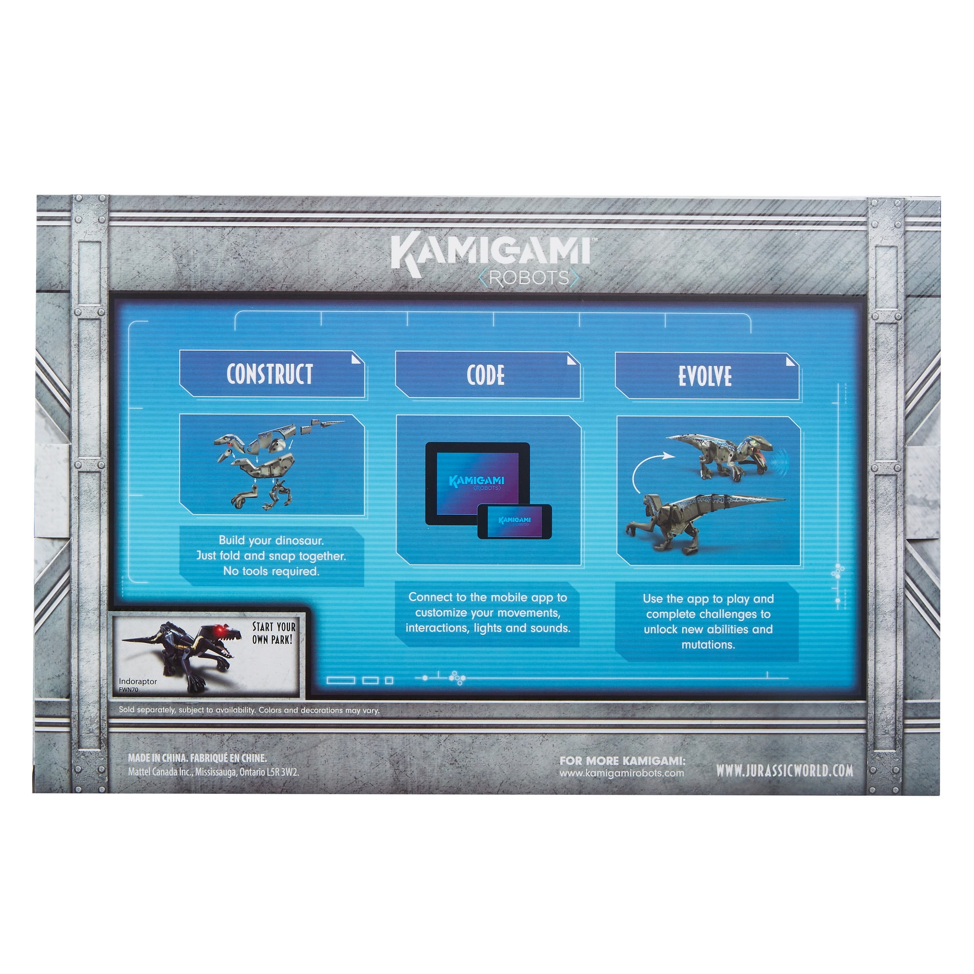 kamigami dinosaur robots