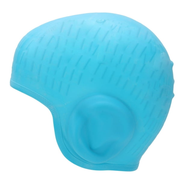 Gorro De Natación Para Niños, Textura De Tira Vertical De Alta Elasticidad Que Mantiene El Cabello Ordenado Estructura De Proceso Integrada Gorro De Natación De Silicona Para ANGGREK Otros