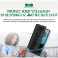 thumbnail image 3 of Compatible for Samsung Galaxy S22 Plus Blue Light Blocking Privacy Screen Protector Film 6.6” with Alignment Tool, 3 of 5