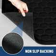thumbnail image 6 of VUNATE Outdoor Mat Non Slip 24" x 35" Front Door Mat Absorbent Rubber Welcome Mat Low Profile Stain Resistant Durable Indoor Outdoor Doormat for Entryway Patio Entrance Easy to Clean Black, 6 of 7