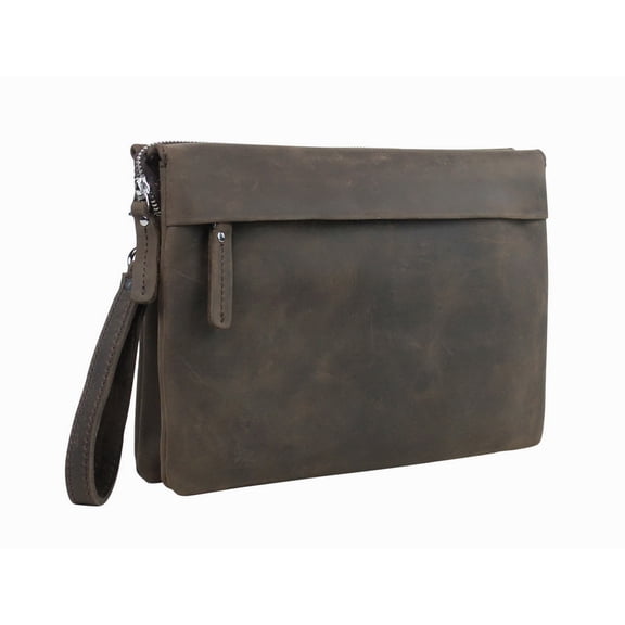 Vagarant Traveler Men Medium Full Grain Leather Clutch Holder LH38.DS