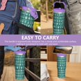 thumbnail image 7 of 30oz Handheld Travel Tumbler with Handle – Double Wall Stainless Steel Insulated Cup, Flip Straw Lid, Leak-Proof & BPA-Free for Hot and Cold Drinks – Durable Coffee & Juice Mug Pink, 7 of 7