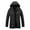 Black, variant on Wrtxtat Men's Long Puffer Jacket Winter Heavyweight Warm Full Zip Outerwear with Detachable Hood Fashion Outdoor Snow Skiing Jacket Dark Blue XXXL