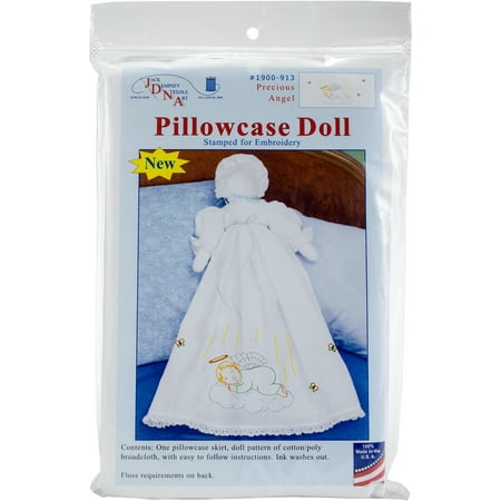 Dempsey Jersey - Jack Dempsey Stamped White Pillowcase Doll Kit-Precious Angel