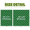 thumbnail image 3 of 20 x20 Christmas Tissue Paper 80 sheets for Gift Bags - Gold Tissue Paper for Xmas Presents & Winter Celebrations, 3 of 4