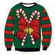 thumbnail image 3 of Suéteres navideños feos, jerséis verdes, sudaderas con estampado divertido en 3D para fiestas navideñas, sudaderas para fiestas, cumpleaños, Navidad 2025, 3 of 5