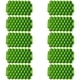 thumbnail image 1 of Soporte para hacer hielos Chef Grill SiliBlockGreen 10Pzas Verde Silicona 37Cavidades Grado Alimenticio Flexible, 1 of 2