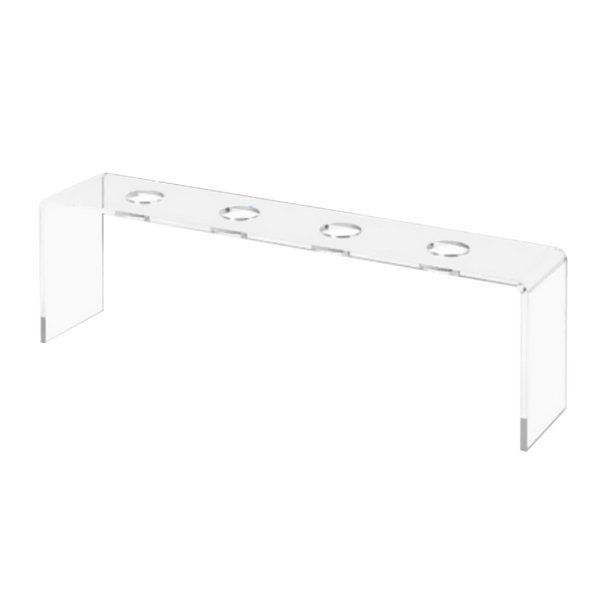 Organizador de tapones para botellas de vino, acrílico transparente, con 4 ranuras, para exhibir tapones de botellas, ideal para clubes, tiendas