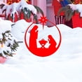 thumbnail image 5 of GZJCKJY Christmas Courtyard Garden Outdoor Holiday Decoration Acrylic Printing Party Christmas Garden Decorations Garden Decorations Garden Supplies, 5 of 8