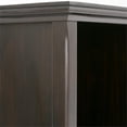 thumbnail image 4 of Allora Table Console en Bois Massif avec Rangement à 8 Cubes Hickory Brun, 4 of 6