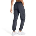 thumbnail image 6 of FEN AI Womens Cargo Joggers Hiking Pants Lightweight Quick Dry Water Resistant Travel Casual Pant for Women with 8 Pockets Gary, 6 of 9
