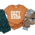 thumbnail image 5 of Cozy Season Bold Distressed - Women's Short Sleeve Graphic T-Shirt, 5 of 15