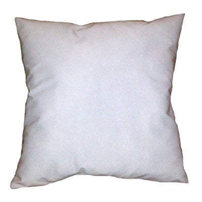 23x23 Inch Square White Cotton Blend Throw Pillow Insert Form