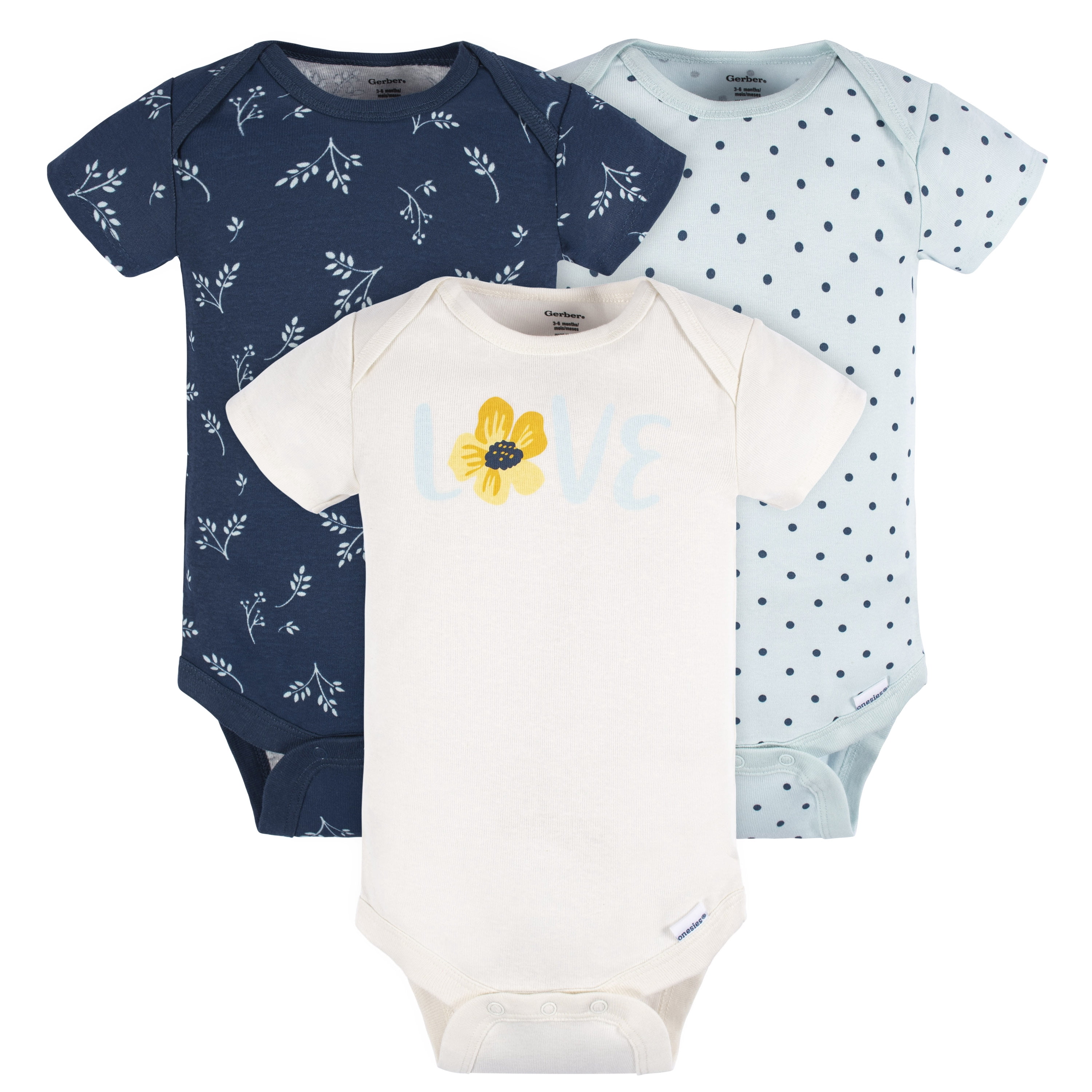 Gerber Baby Girl Layette Bundle, 12-Piece, Newborn - 6/9M