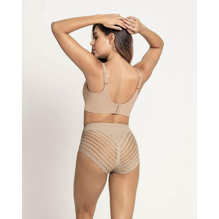 Leonisa  Invisible High Waisted Tummy Control Stripe Lace