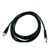 Kentek 10 Feet FT USB Cable Cord For HP OFFICEJET 100 3830 4500 4610 4620 4622 4650 5741 6500 6600 Printer Black