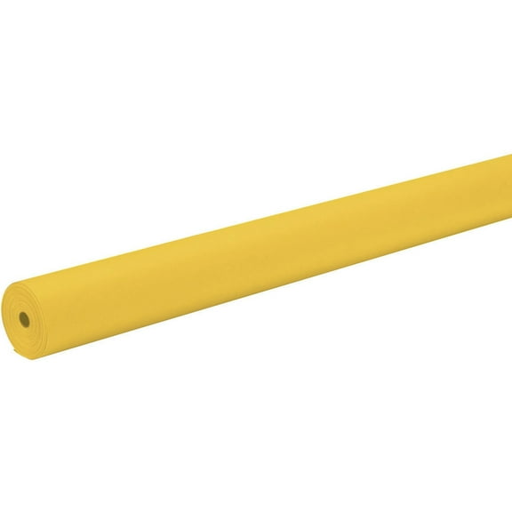 Pacon® Art Kraft® Duo-Finish® Paper Roll, 48" x 200', Canary