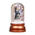 thumbnail image 1 of Naiovety Adorno musical de Navidad, decoraciones brillantes universales, decoración brillante interesante de Navidad, adorno de mesa, accesorio Kits de decoración para fiestas Cobre, 1 of 6