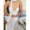 White, variant on White Polka Dot Choker Neck Maxi Dress, Crisscross Open Back Chiffon
