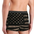 thumbnail image 5 of Kll American Flag With Desert Camouflage Men'S Cotton Boxer Briefs Underwear-Medium, 5 of 9