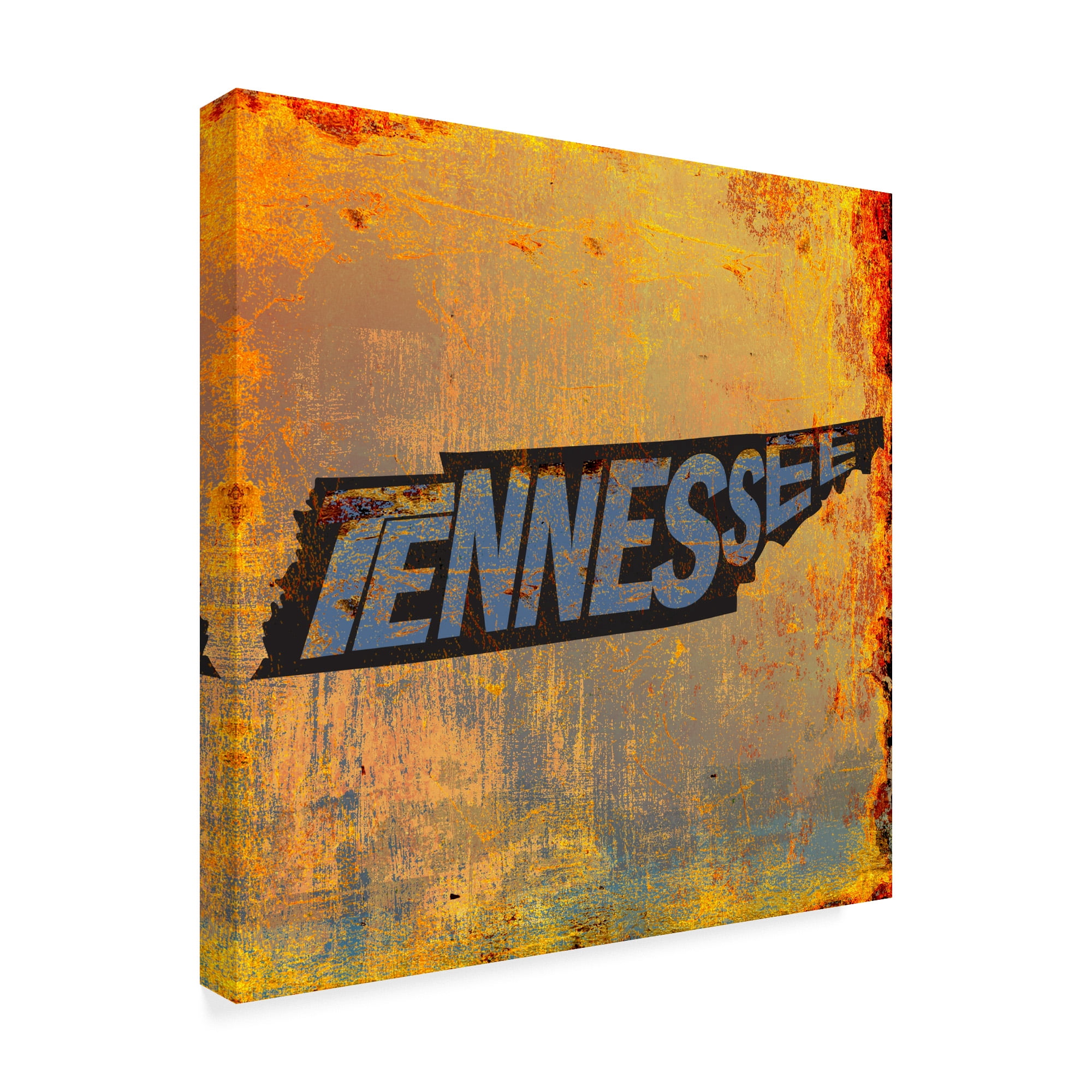 Trademark Fine Art 'Tennessee' Canvas Art by Art Licensing Studio