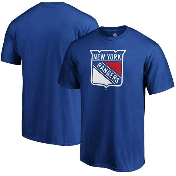 Outerstuff NHL Youth 8-20 Performance Polyester Team Color Primary Logo T-Shirt (14-16 New York Rangers Blue)