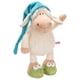 thumbnail image 1 of Soft / Cartoon/ Cute / Lamb Plush Toy / Lamb Doll with Frog Slippers and Nightcap / Children's Birthday GiftWhite35cm Deng Xun unisex, 1 of 1