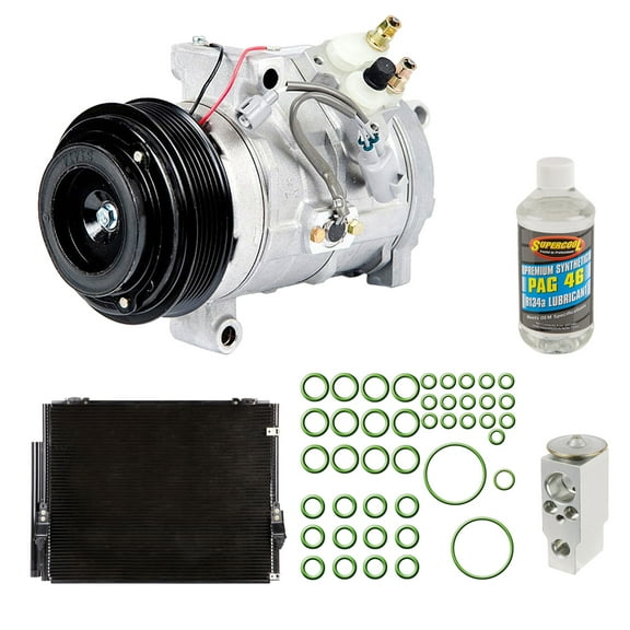 For Toyota Tundra 2007 2008 2009 OEM AC Compressor w/ Condenser Drier - BuyAutoParts