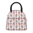 thumbnail image 1 of Fotbe Hello Easter Bolsa de Almuerzo con Estampado, Lonchera Aislada, Contenedor de Comida Reutilizable Tipo Cooler a Prueba de Fugas, 1 of 6