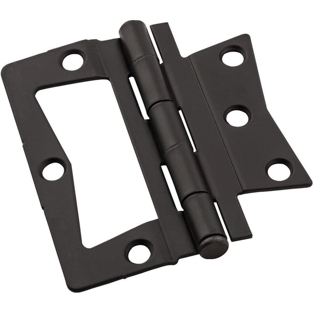 Hinge National Hardware V535, 7,5 x 7,5 cm, bronce frotado con aceite
