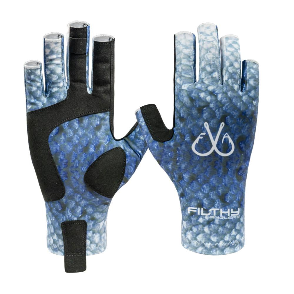 Marolina unisex-adult Sun Glove Quick-drying Fingerless Fishing Gloves