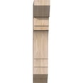 thumbnail image 2 of Ekena Millwork 5 1/2"W x 18"D x 30"H Merced Slat Smooth Bracket, Douglas Fir, 2 of 4