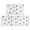 French Bulldog and Dog Paw Print, variant on Dachshund Rainbow White Pattern Anti Fatigue Kitchen Rugs Set Of 2, Non Slip Washable Decorative Floor Mats for Kitchen Sink Laundry, 17"x30" and 17"x47"