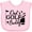 AD-Pink, variant on Inktastic Dad's Golf Buddy Boys or Girls Baby Bib